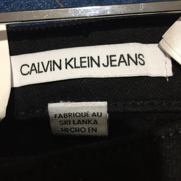 CALVIN KLEIN HIGH RISE JEANS SIZE 27 - Picture 7 of 9